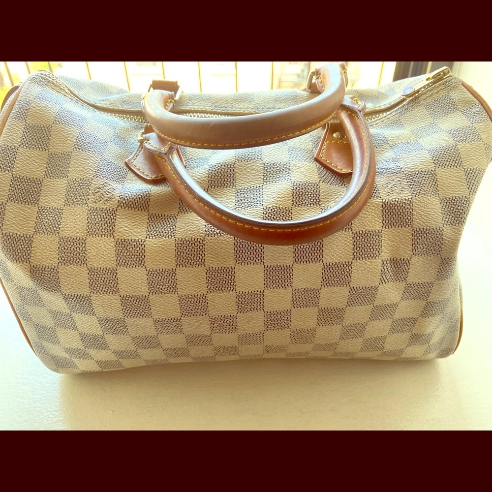Authentic Louis Vuitton Damier Speedy 30